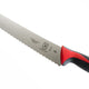 Mercer - 10" Japanese Steel Wavy Edge Wide Bread Knife with White Handle - M23210WBH