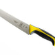 Mercer - 10" Japanese Steel Wavy Edge Wide Bread Knife with Yellow Handle - M23210YL