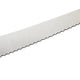 Mercer - 10" Japanese Steel Wavy Edge Wide Bread Knife with Yellow Handle - M23210YL