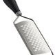 Mercer - 11.5" X 2.8" Stainless Steel Wide Ribbon Grater with Black Santoprene Handle - M35407