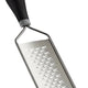 Mercer - 11.5" X 2.8" Stainless Steel Wide Ribbon Grater with Black Santoprene Handle - M35407