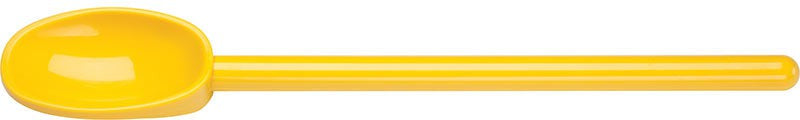 Mercer - 11.8" Nylon Yellow Mixing Spoon - M33182YL