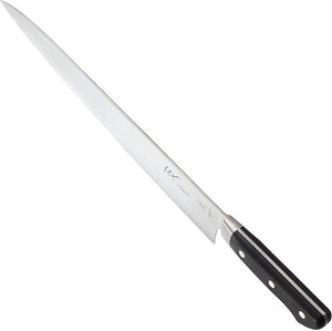 Mercer - 11.8" Super Stainless Steel Gyuto Knife with Black Delrin Handle - M16130