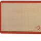 Mercer - 11.8" X 16.5" Half Size Silicone Bake Mat with Orange Border - M31093OR