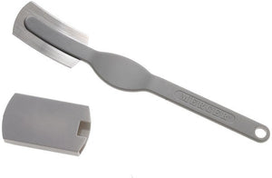 Mercer - 1.6" x 0.8" Stainless Steel Grey Baker's Dough Blade with Cover - M35525