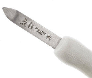 Mercer - 2.75" Stainless Steel New Haven Style Oyster Knives with Poly Handle - M33027A