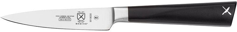 Mercer - 3.5" German Steel Black Paring Knife with Delrin Handle - M19000