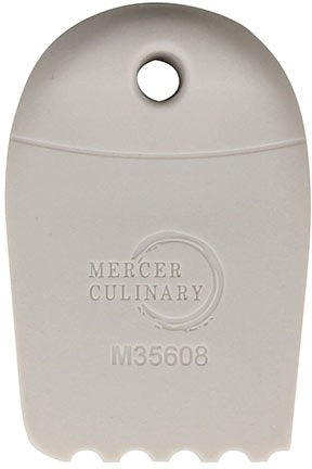 Mercer - 3.75" X 2.5" Silicone Gray Plating Wedge With 0.19" Round Arch - M35608