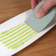 Mercer - 3.75" X 2.5" Silicone Green Plating Wedge With 0.19" Square Notch - M35613