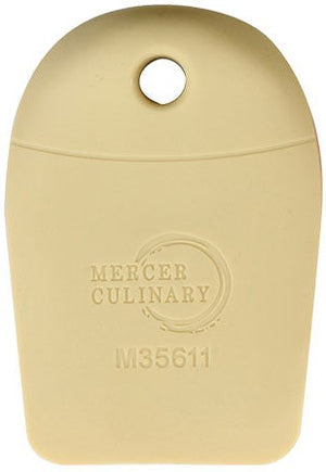 Mercer - 3.75" X 2.5" Silicone Wheat Plain Edge Wheat Plating Wedge - M35611