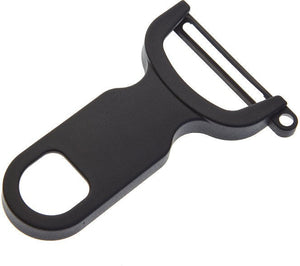 Mercer - 4" Black "Y" Vegetable Peeler with Straight High Carbon Steel Blade, Pack Of 36 - M33071BK