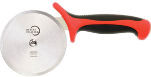 Mercer - 4" Japanese Steel Pizza Cutter with Red Handle - M18604RD