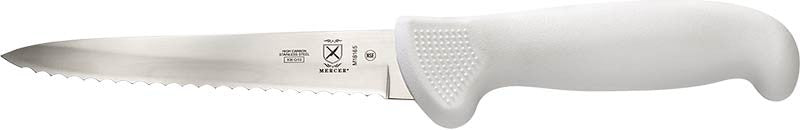 Mercer - 5" Japanese Steel White Utility Wavy Edge Knife - M18165