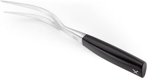 Mercer - 6.25" German Steel Black Curved Carving Fork - M19015