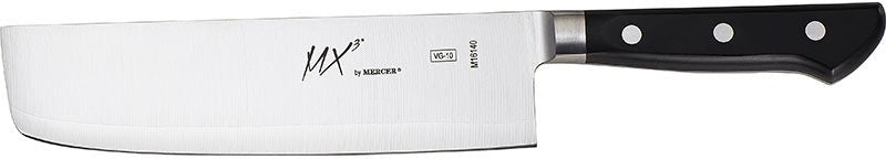 Mercer - 7" Stainless Steel Black Nakiri Knife - M16140