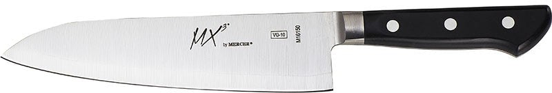 Mercer - 7" Stainless Steel Santoku Knife with Delrin Handle - M16150