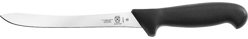 Mercer - 7.1" German Steel Semi-Flexible Fillet Knife with Black Handle - M13711