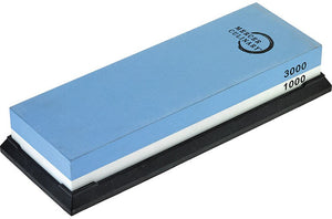 Mercer - 7.5" X 2.75" X 1.18" Corundum Standard Combination Sharpening Stone 1000/3000 Grit - M15952