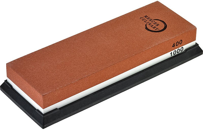 Mercer - 7.5" X 2.75" X 1.18" Corundum Standard Combination Sharpening Stone 400/1000 Grit - M15951