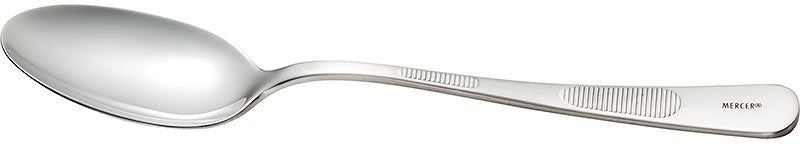 Mercer - 7.8" Stainless Steel Plating Spoon with Solid Bowl - M35140