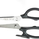 Mercer - 8" Japanese Steel Kitchen Scissors with Black Handle - M14805