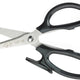 Mercer - 8" Japanese Steel Kitchen Scissors with Black Handle - M14805