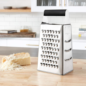 Mercer - 9" Stainless Steel 4 Sided Box Grater - M35420