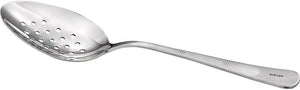 Mercer - 9" Stainless Steel Plating Spoon with Perforated Bowl - M35160