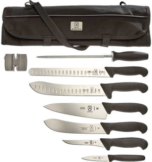 Mercer - BPX 9-Piece BBQ Competition Knife Roll Set - M13752