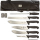 Mercer - BPX 9-Piece BBQ Competition Knife Roll Set - M13752