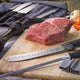 Mercer - BPX 9-Piece BBQ Competition Knife Roll Set - M13752