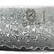 Mercer - Damascus Style 8" Super Steel Chef's Knife with Black Handle - M13785