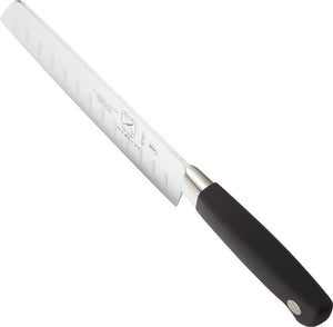 Mercer - Genesis 7" German Steel Granton Edge Nakiri Knife with Black Handle - M21067