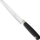 Mercer - Genesis 7" German Steel Granton Edge Santoku Knife with Black Handle – M20707