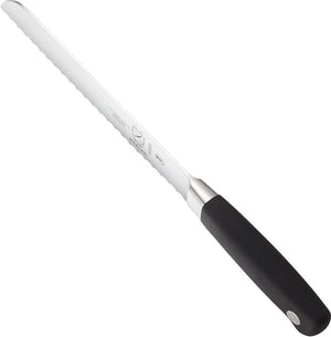 Mercer - Genesis 8" German Steel Wavy Edge Bread Knife with Black Handle - M20508