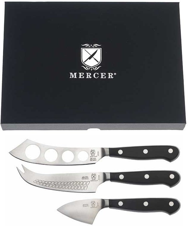 Mercer - German Steel Cheese Knife POM Handle Pack Of 3 - M23608