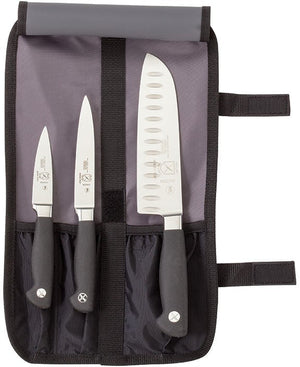 Mercer - German Steel Starter Knives Set with Black Handle - M21910