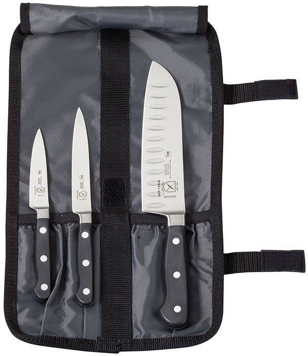 Mercer - German Steel Starter Knives with Black Handle, Set Of 4 - M21950