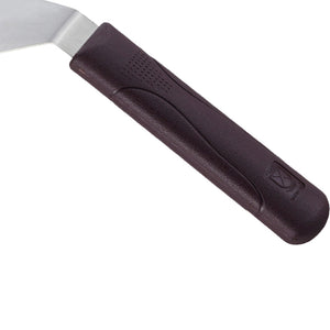 Mercer - Hell's Handle® 8" x 3" Stainless Steel Square Edge Turner with Red Handle - M18360