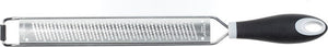 Mercer - Mercergrates™ Stainless Steel Narrow Fine Zester with Black Handle - M35401