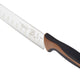 Mercer - Millennia Colors 7" Japanese Steel Granton Edge Santoku Knife with Brown Handle - M22707BR