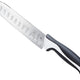 Mercer - Millennia Colors 7" Japanese Steel Granton Edge Santoku Knife with White Handle - M22707WBH