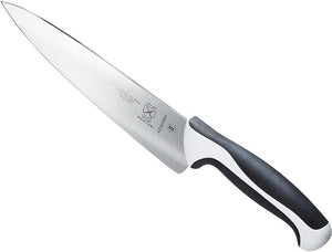 Mercer - Millennia Colors® 8" Japanese Steel Chef's Knife with White Handle - M22608WBH