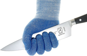 Mercer - Millennia Fit® Blue Polyethylene and Stainless Steel Cut Resistant Glove with Multi Color Cuffs - M33416BL