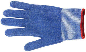 Mercer - Millennia Fit® Blue Polyethylene and Stainless Steel Cut Resistant Glove with Multi Color Cuffs - M33416BL