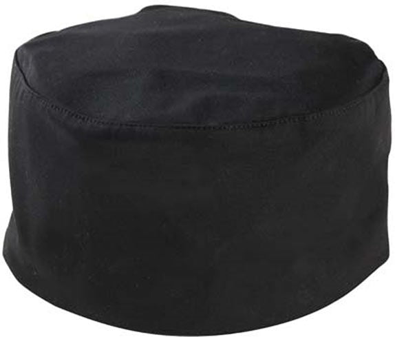 Mercer - Millennia® 1X Black No Mesh Extra Large Baker's Skull Cap - M60075BK1X