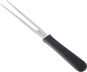 Mercer - Millennia® 7" Japanese Steel Straight Fork with Black Handle - M14007