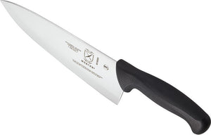 Mercer - Millennia® 8" Japanese Steel Hollow Ground Wide Chef's Knife with Black Handle - M18000