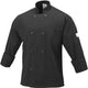 Mercer - Millennia® Black Poly Cotton Unisex Cook Jacket with Traditional Buttons - M60010BK