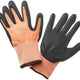 Mercer - Millennia® Nitrile and Nylon Orange/Black Food Processing Gloves with Multi Color Cuff - M33425